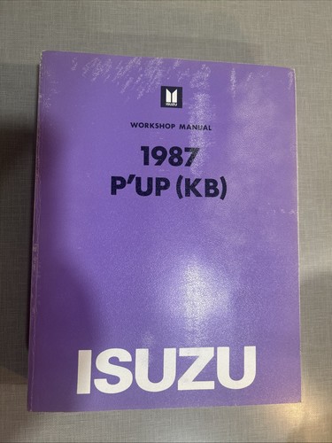 Isuzu pick truck 1987 - truck, oem